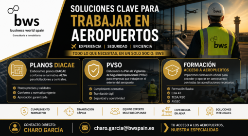 SI TRABAJAS EN AEROPUERTOS, TE HARÁ FALTA